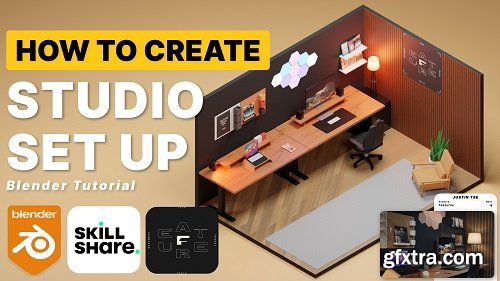 Learn Blender 3D: Create Studio Room