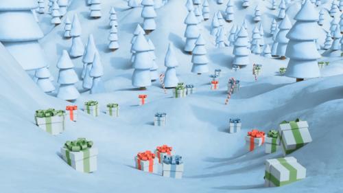 Videohive - Forest Christmas Logo - 42253813 - 42253813