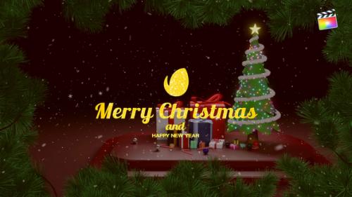 Videohive - Christmas Logo For Final Cut Pro - 42277312 - 42277312