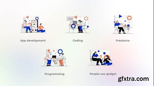 Videohive Programming - Flat concepts 42439538