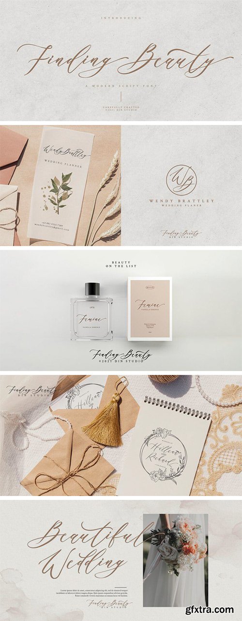 Finding Beauty Font