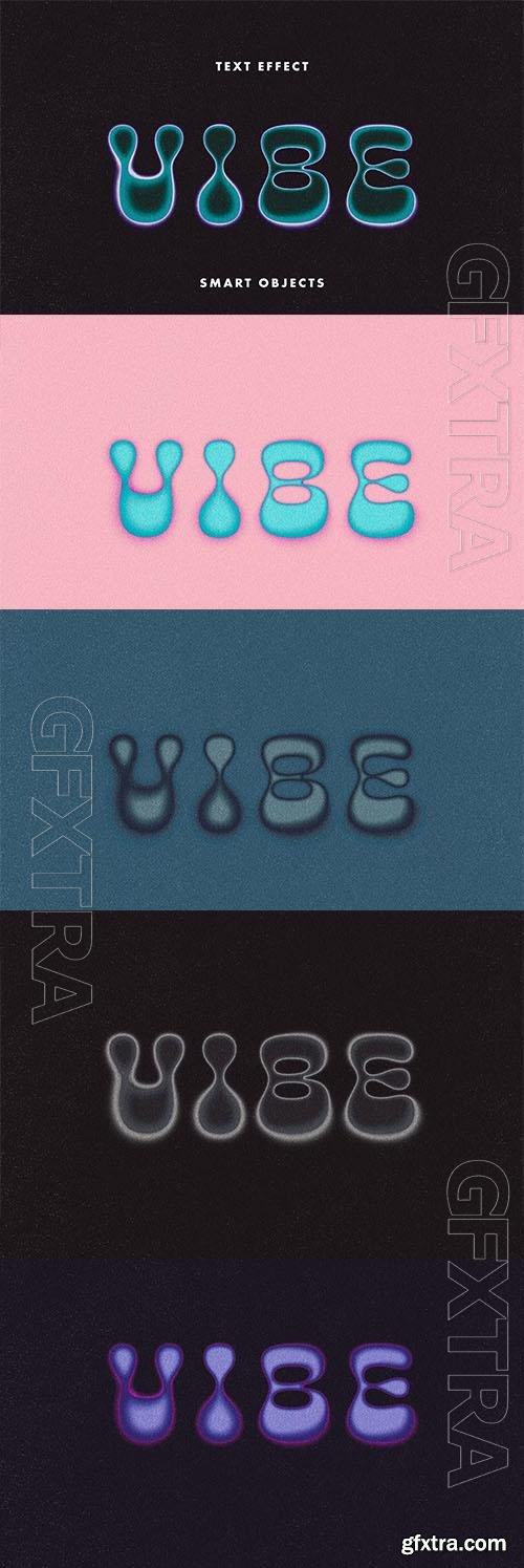 Vibe Text Effect Psd