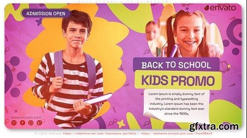 Videohive Best School Kids Slideshow 42479666