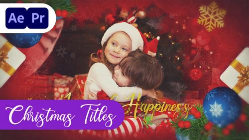 Videohive - Christmas Intro || Christmas Memories Titles || MOGRT - 42355510 - 42355510