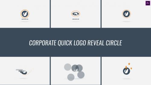 Videohive - Corporate Quick Logo Reveal Circle Premiere Pro - 42362459 - 42362459