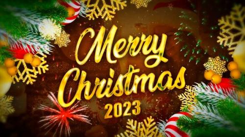 Videohive - Christmas Intro || Christmas Title Intro MOGRT - 42379610 - 42379610