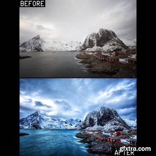 Landscape Photo - Cold Norway - Video Tutorial