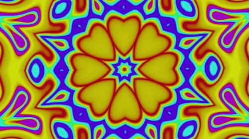 Videohive - Bright Kaleidoscope Background - 42424402 - 42424402