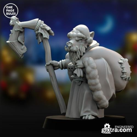 Ratfather Christmas – 3D Print