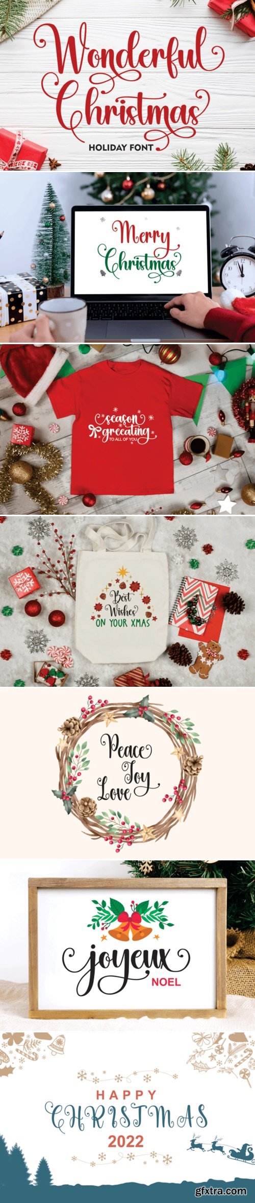 Wonderful Christmas Font