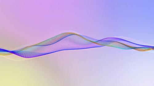 Videohive - Background Line Wave Motion Animated - 42476341 - 42476341