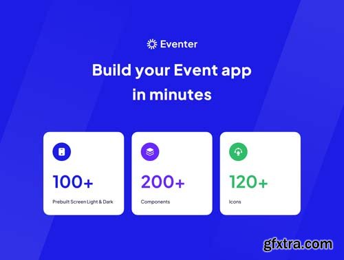 Ui8 - Eventer - Event Booking App UI Kit $28