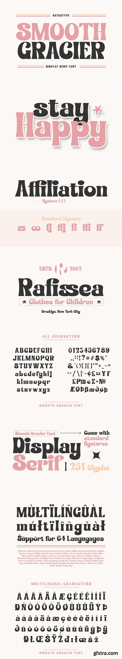 Smooth Gracier Font