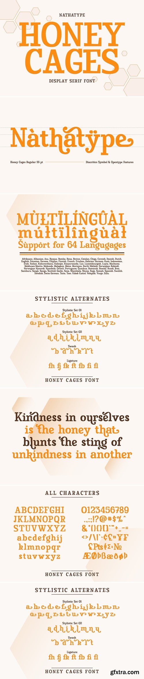 Honey Cages Font