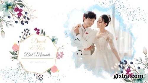 Videohive Ink Romantic Wedding Slideshow 42479407