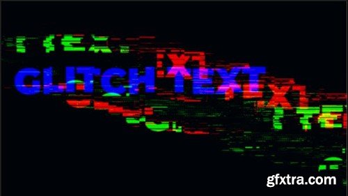 Videohive Glitch Title 4K 42052399