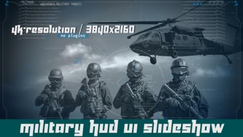 MotionArray - Military HUD UI Slideshow - 1288898