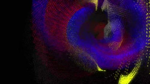 Videohive - Dance of lines and light and balls - 41885548 - 41885548