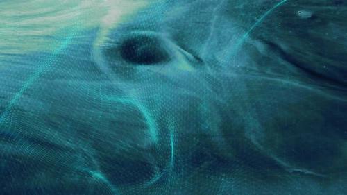 Videohive - Blue Nebula Dust 4K - 42182964 - 42182964