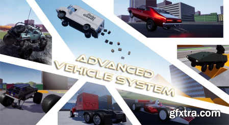 Unreal Engine Marketplace - Advanced Vehicle System v1.3.3 (5.1)