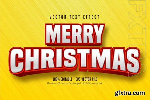 Merry Christmas - Editable Text Effect, Font Style vol 4