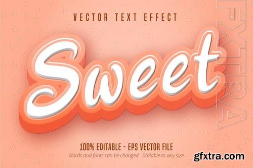 Sweet - Editable Text Effect, Font Style