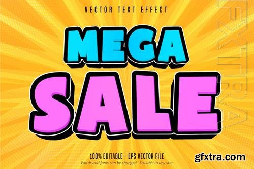 Mega Sale - Editable Text Effect, Font Style