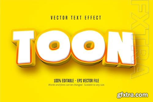 Toon - Editable Text Effect, Font Style