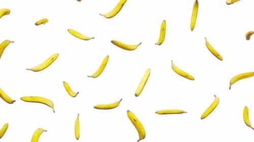 Videohive - Seamless Floating Bananas on White - 42509265 - 42509265