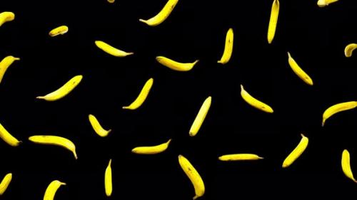 Videohive - Seamless Floating Bananas on Alpha - 42509269 - 42509269