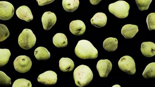 Videohive - Seamless Floating Guavas on Alpha - 42509313 - 42509313