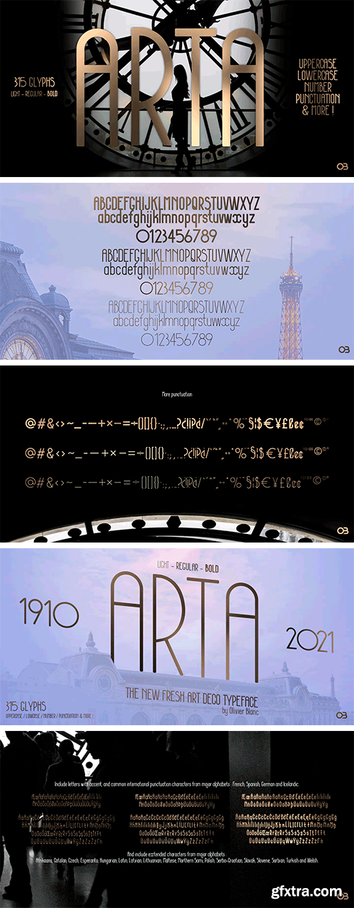 Arta Font Family