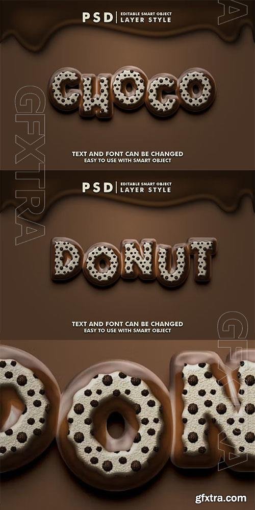 Choco Editable Psd Text Effect