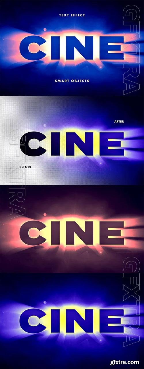 Cinema Light Text Effect