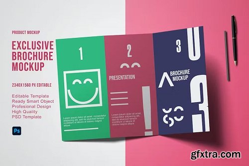 Exclusive Brochure Mockup R9BTA9R