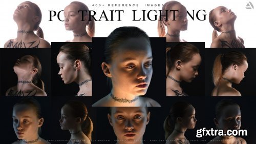 Artstation - Mels Mneyan - 400+ PORTRAIT LIGHTING DIGEST [facial Emotions Bonus]