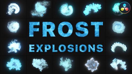 Videohive - Frost Explosions for DaVinci Resolve - 42487865 - 42487865