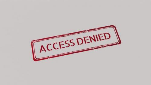 Videohive - ACCESS DENIED Stamp - 42509591 - 42509591