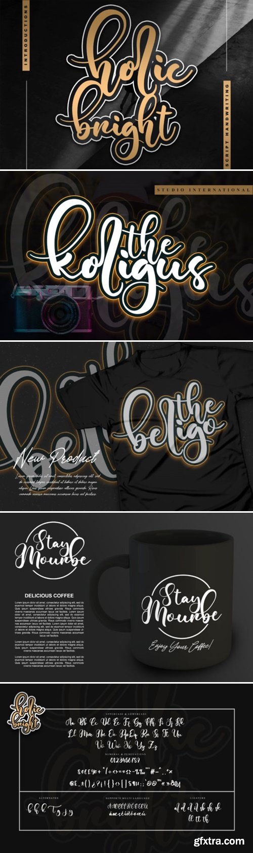 Holic Bright Font