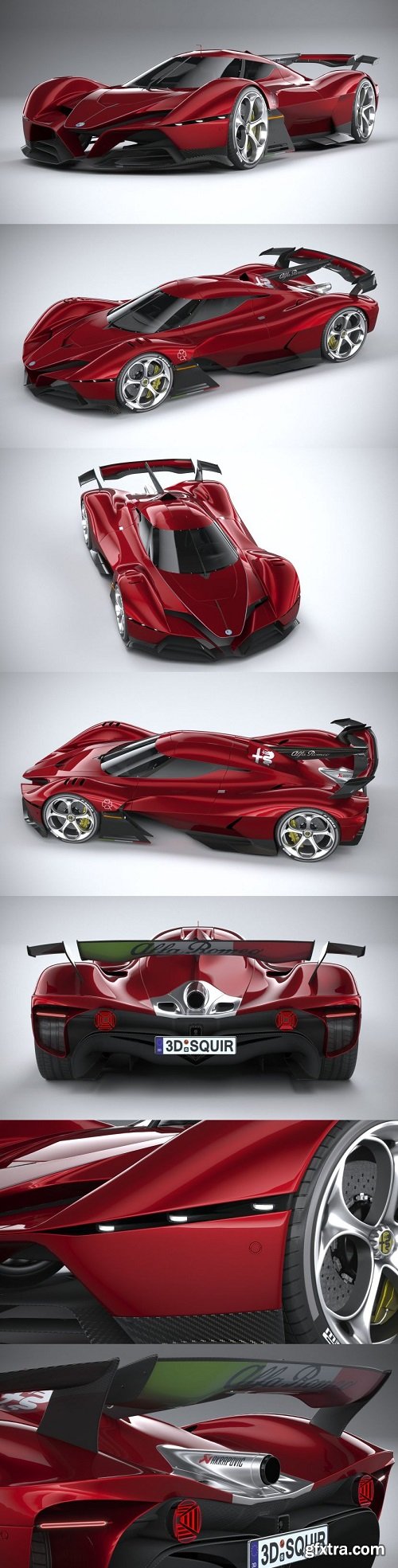 Alfa Romeo 8C-R Tazio 2020