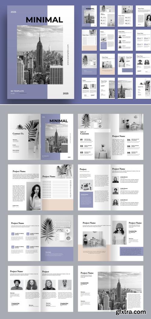 Minimal Brochure Layout 518349211