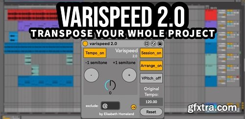 Elisa Hom Varispeed 2.0 for Ableton Live