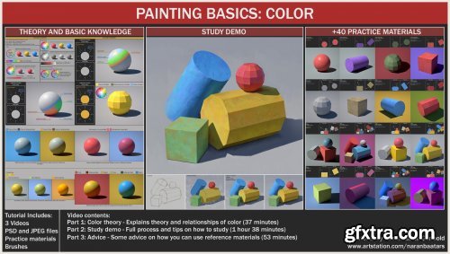  ArtStation - PAINTING BASICS: COLOR