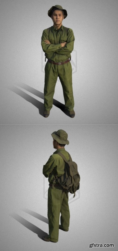 Linh Viet Nam 1975 3D Model