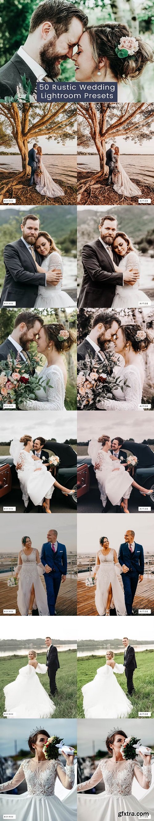 50 Rustic Wedding Lightroom Presets VUZ8GDX