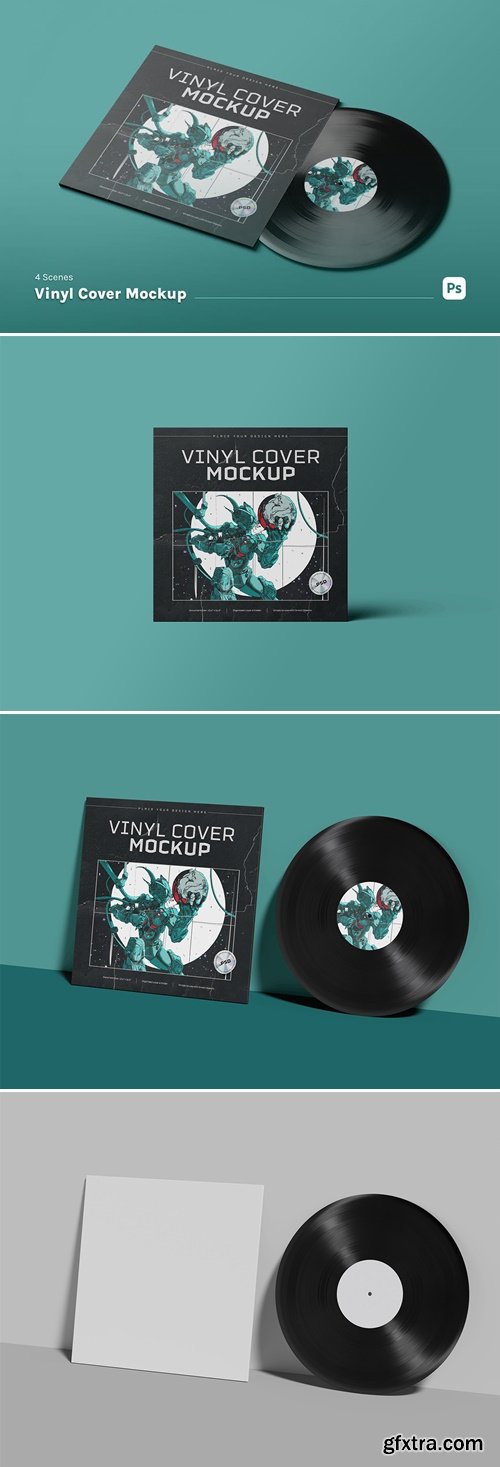 Vinyl Cover Mockup QYJECPX