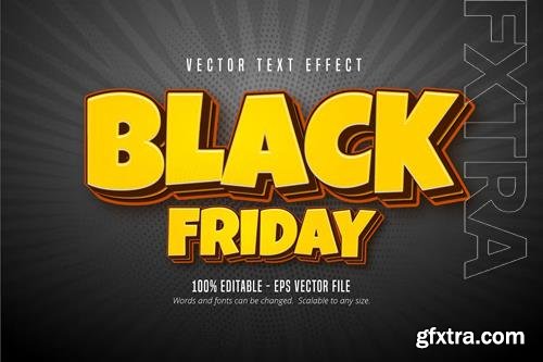 Black Friday - editable text effect, font stylevol 2