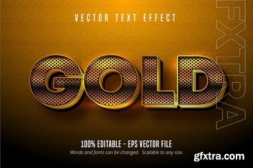 Gold - Editable Text Effect, Font Style