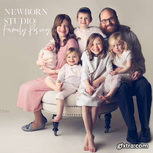 Meg Bitton — Newborn Studio: Family Posing