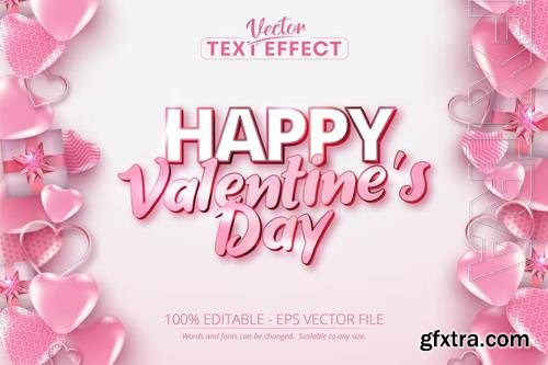 Valentine's Day - Editable Text Effect, Font Style vol 1